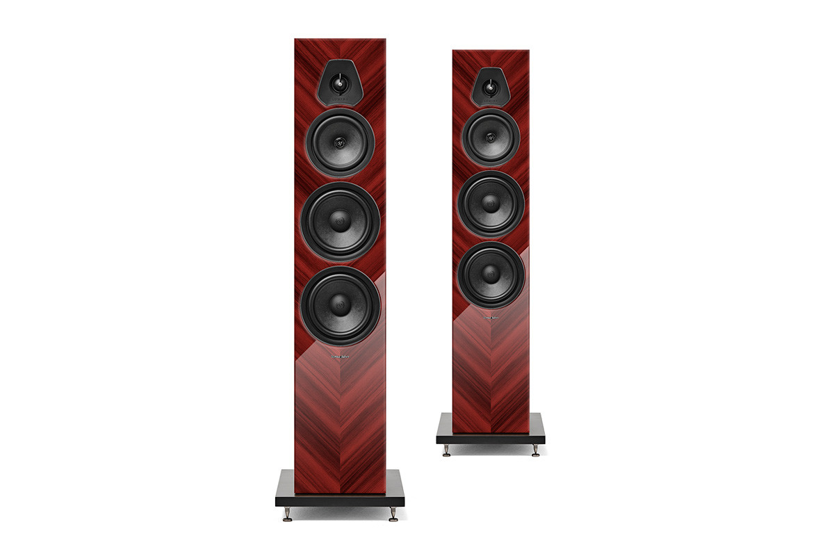 Sonus Faber Lumina V Amator Glossy Red - kolumny podłogowe