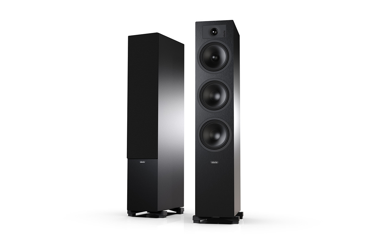 Indiana Line TESI 6 Black - kolumny podłogowe