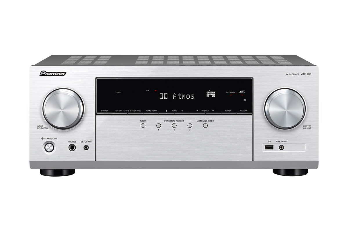 Pioneer VSX-935 Silver - amplituner wielokanałowy