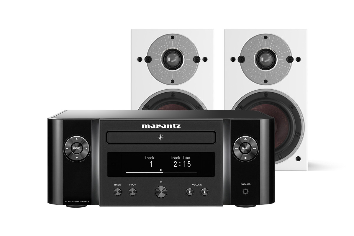Marantz Melody X | M-CR612 | Dali Oberon 1 - zestaw stereo