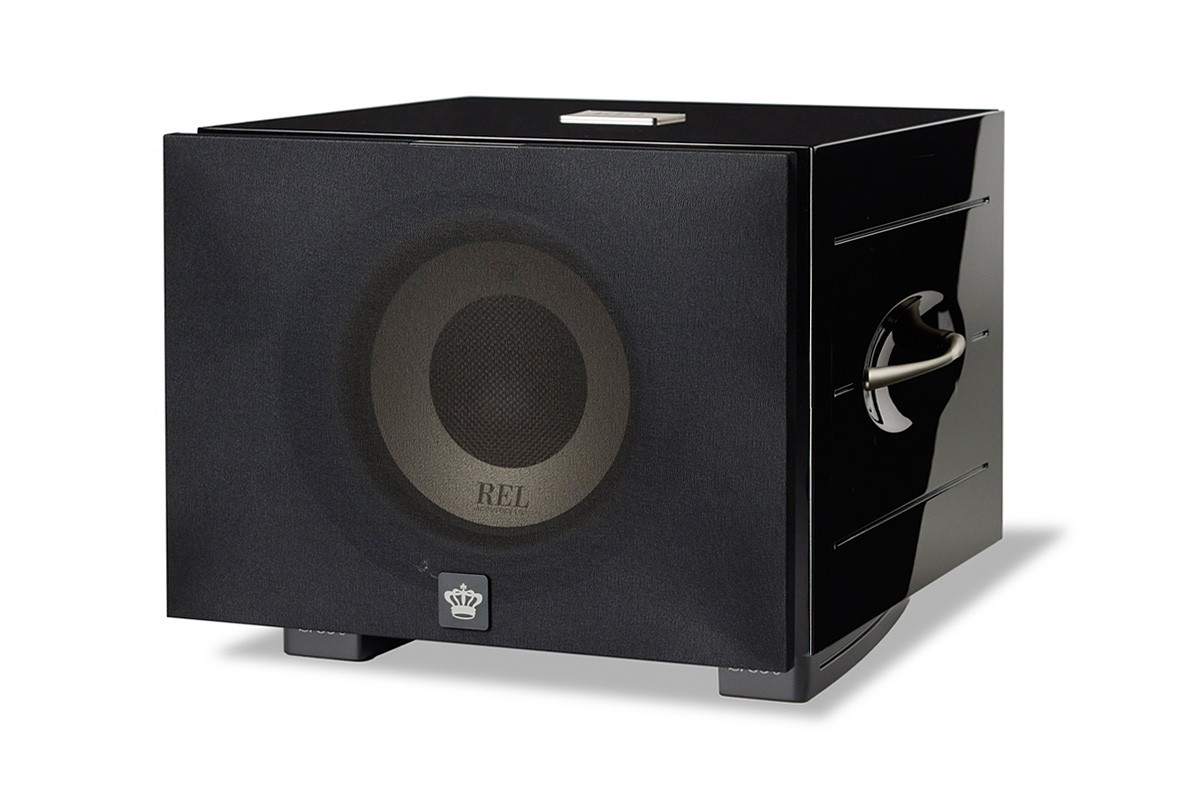 REL S/850 Black Piano - subwoofer aktywny