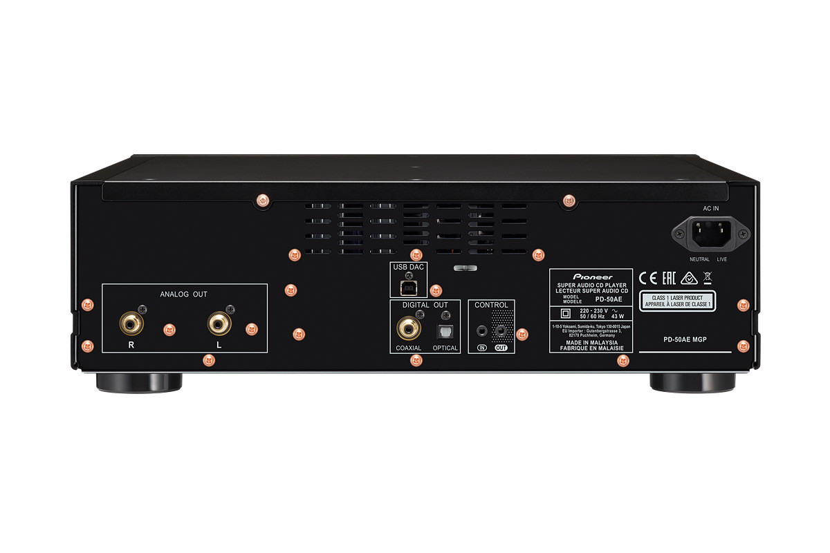 Pioneer PD-50AE Black - odtwarzacz płyt CD/SACD Pioneer PD-50AE Black - odtwarzacz płyt CD/SACD