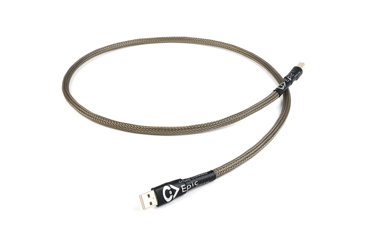 Chord Epic USB A/B - przewód USB 2.0 A/B o długości 1,5 m