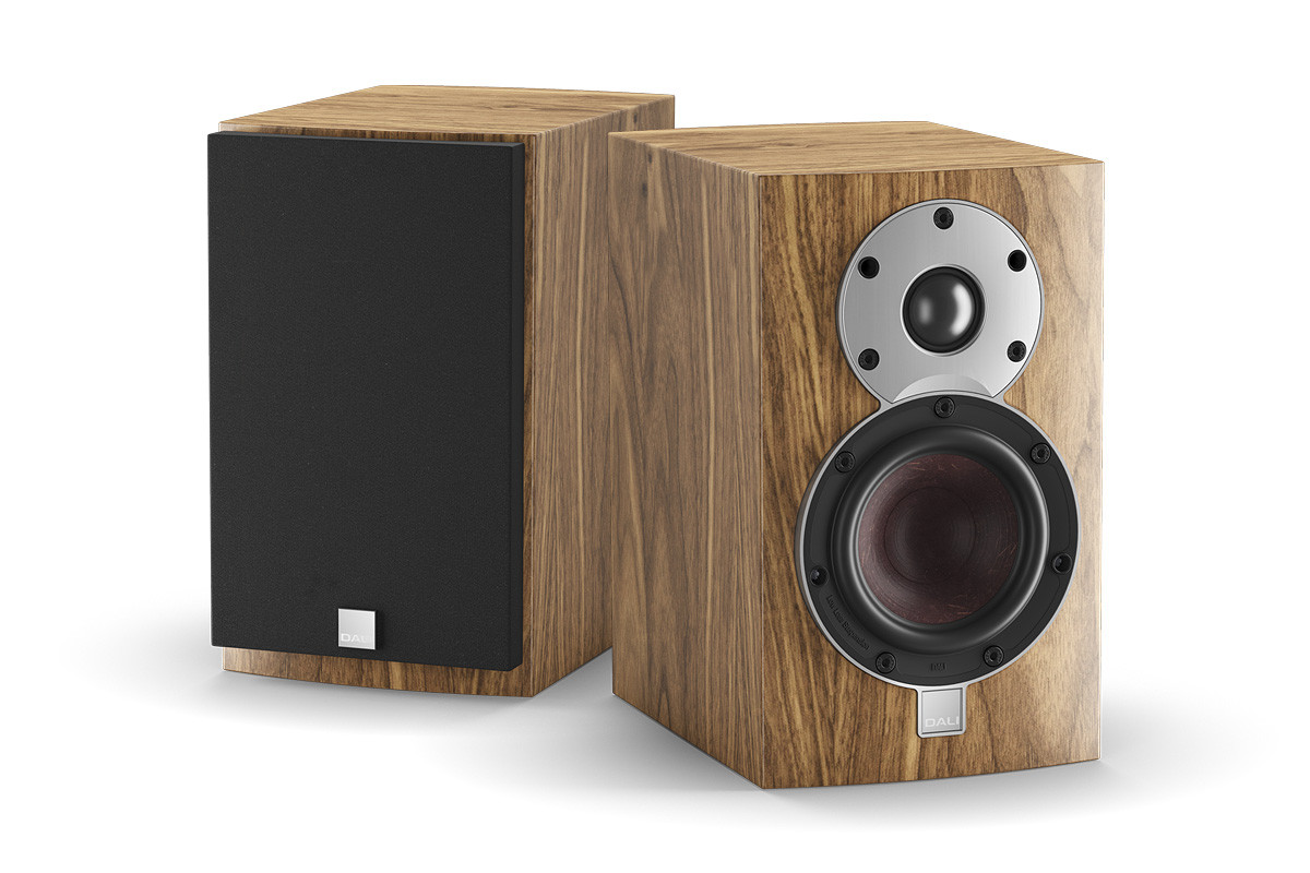 Dali Menuet SE Natural Walnut - kolumny podstawkowe