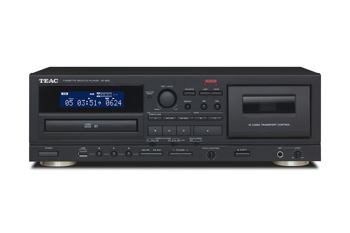 Teac AD-850 - odtwarzacz płyt CD i kaset magnetofonowych
