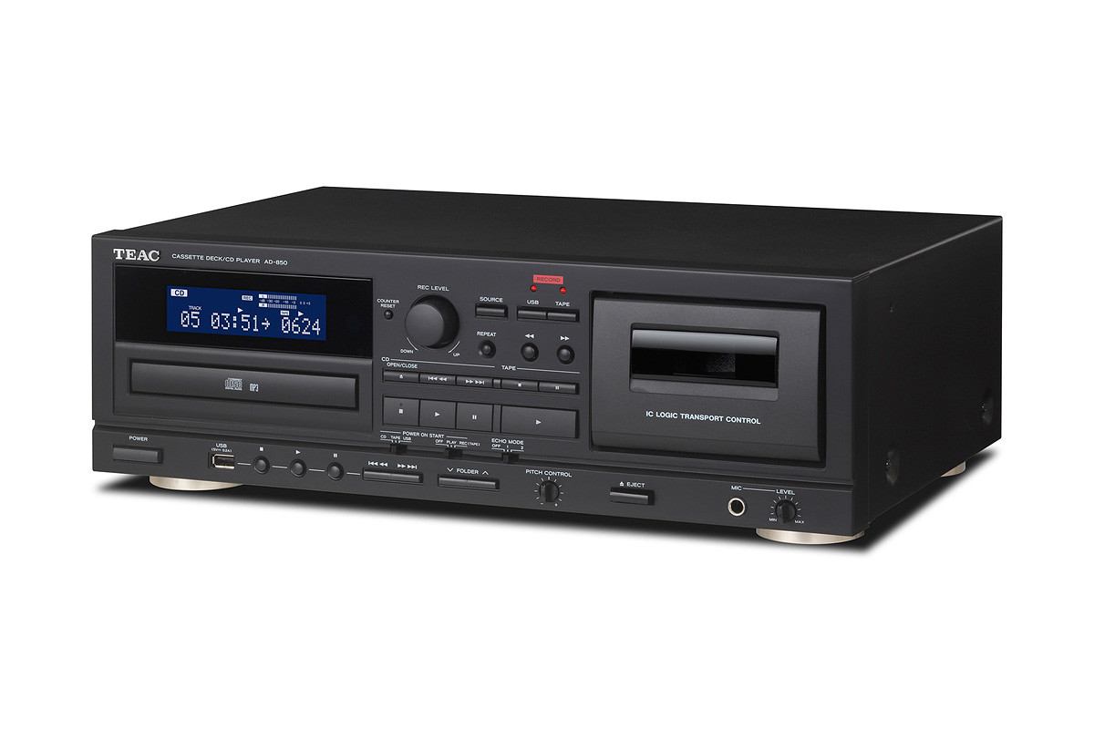Teac AD-850 - odtwarzacz płyt CD i kaset magnetofonowych