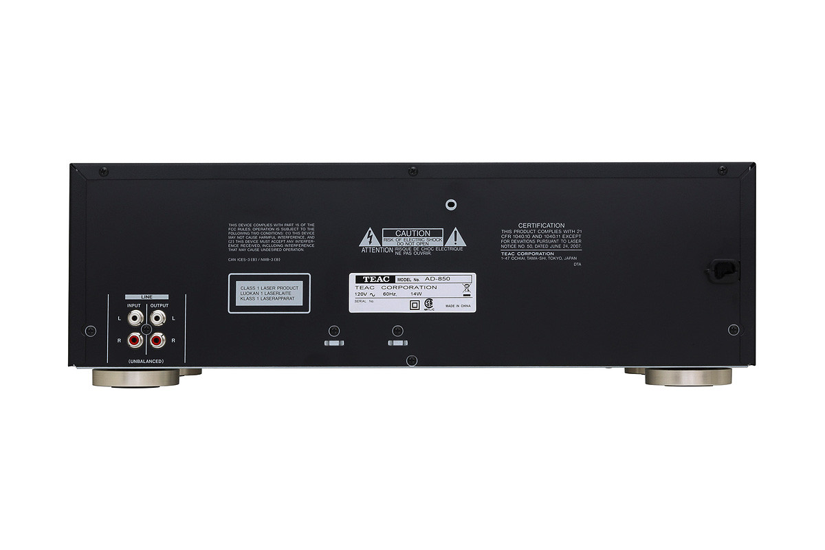 Teac AD-850 - odtwarzacz płyt CD i kaset magnetofonowych