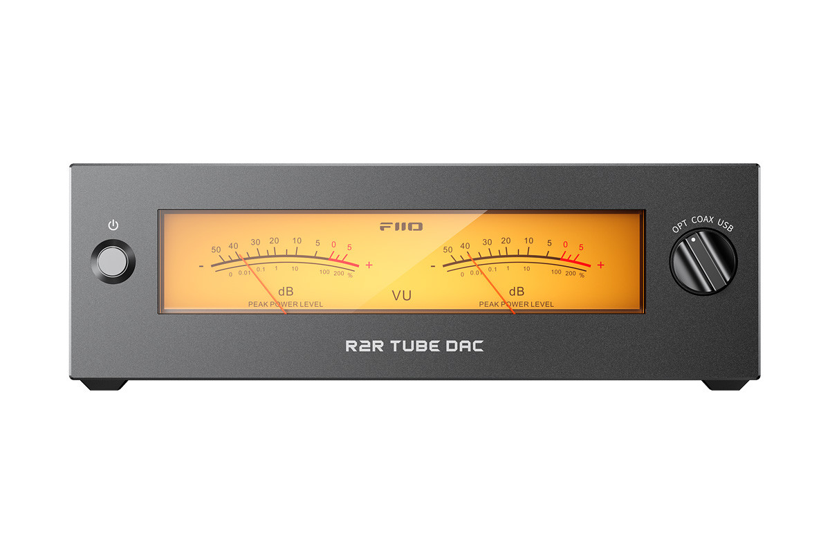 FiiO WARMER R2R Black - przetwornik cyfrowo-analogowy DAC z buforem lampowym