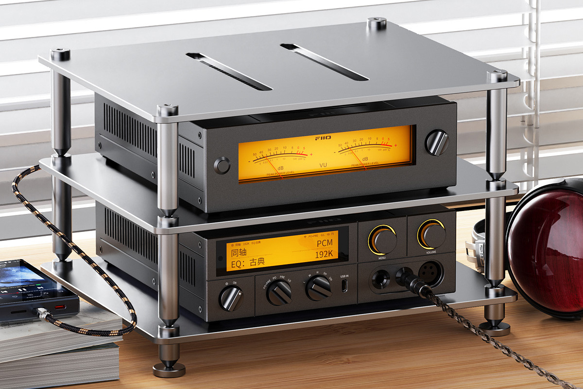 FiiO WARMER R2R Silver - przetwornik cyfrowo-analogowy DAC z buforem lampowym