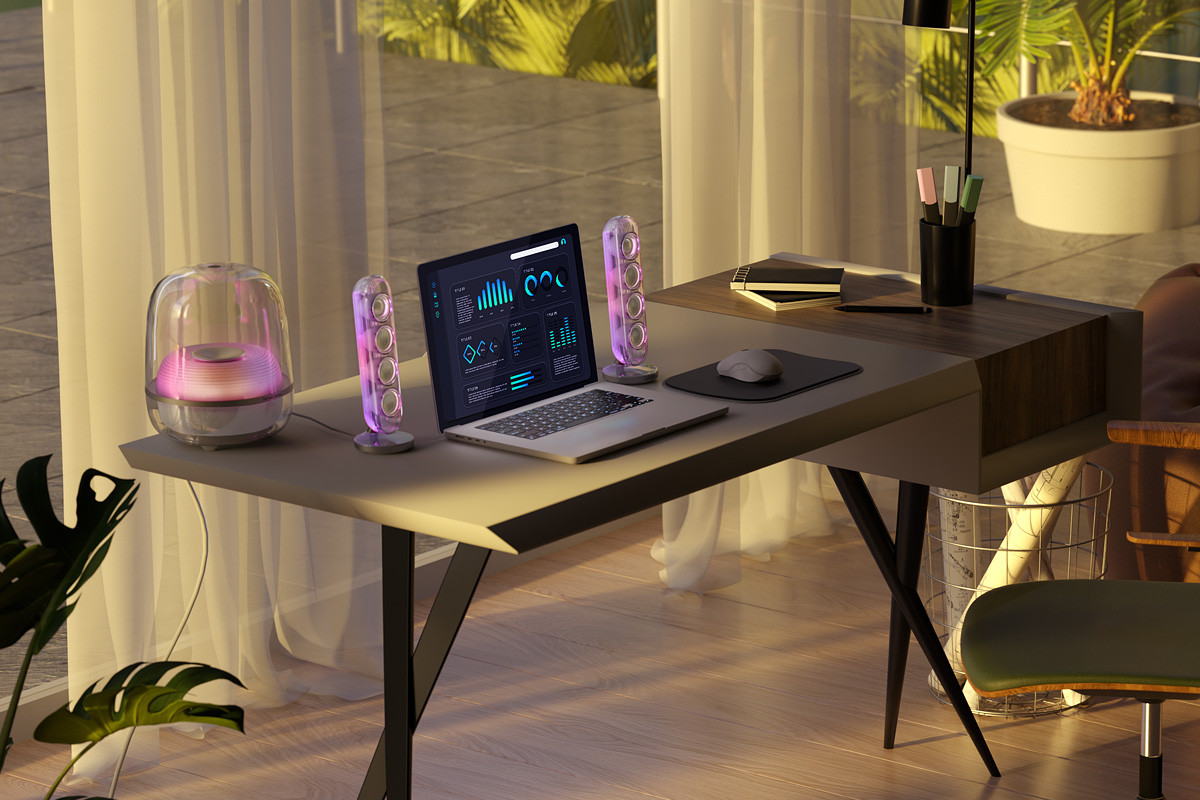 Harman Kardon SoundSticks 5 White - zestaw głośników 2.1