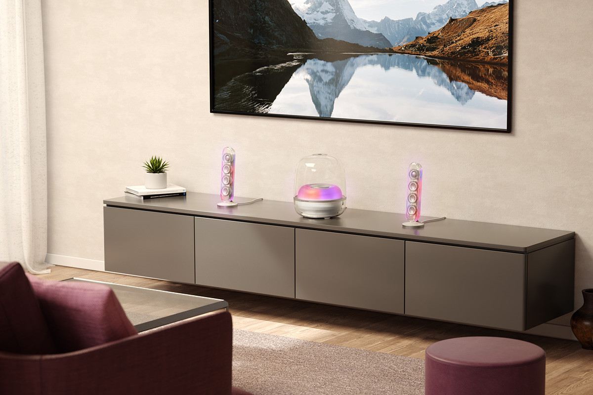 Harman Kardon SoundSticks 5 White - zestaw głośników 2.1