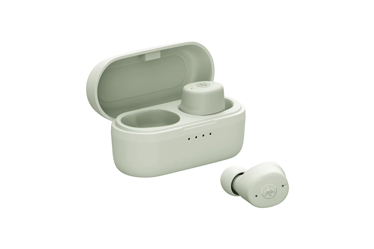 Yamaha TW-E3C Green - słuchawki dokanałowe bezprzewodowe Bluetooth