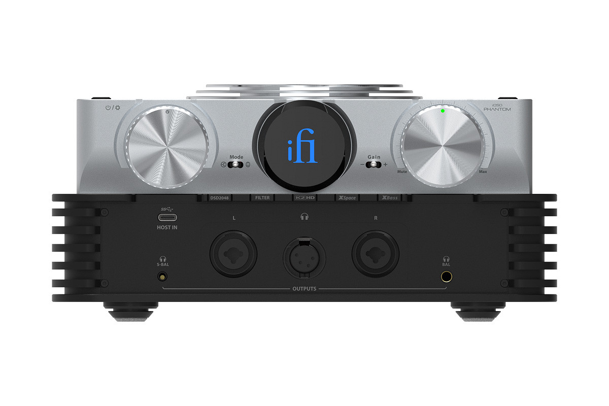 iFi audio iDSD Phantom - przetwornik cyfrowo-analogowy DAC ze wzmacniaczem słuchawkowym