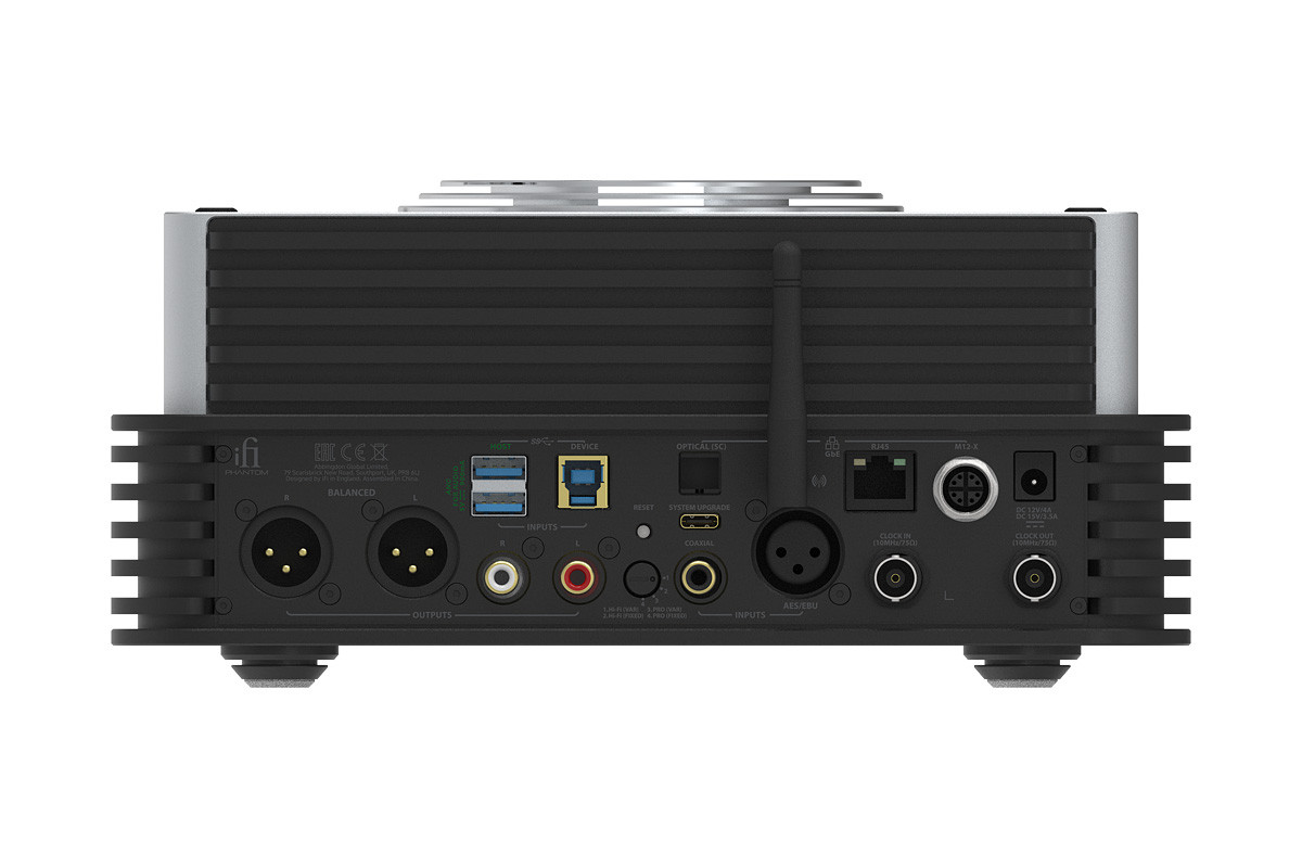 iFi audio iDSD Phantom - przetwornik cyfrowo-analogowy DAC ze wzmacniaczem słuchawkowym