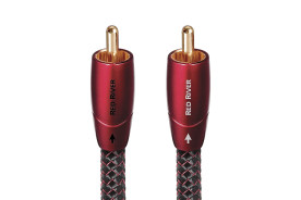 Audioquest Red River RCA - przewód 2xRCA/2xRCA | interkonekt stereo o długości 0,5 m