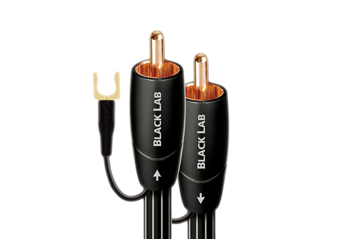 Audioquest Black Lab - przewód 1xRCA/1xRCA do subwoofera o długości 5 m