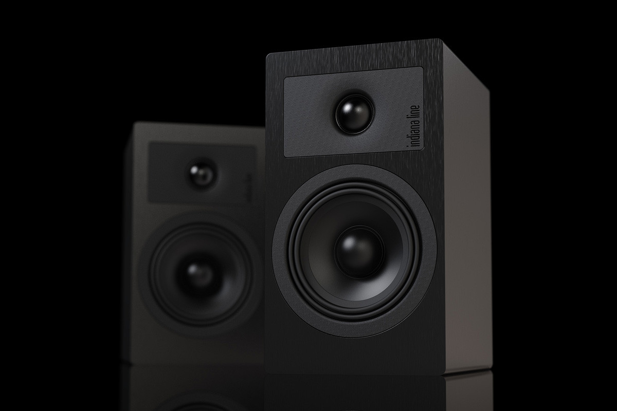 Indiana Line TESI 2 Black - kolumny podstawkowe