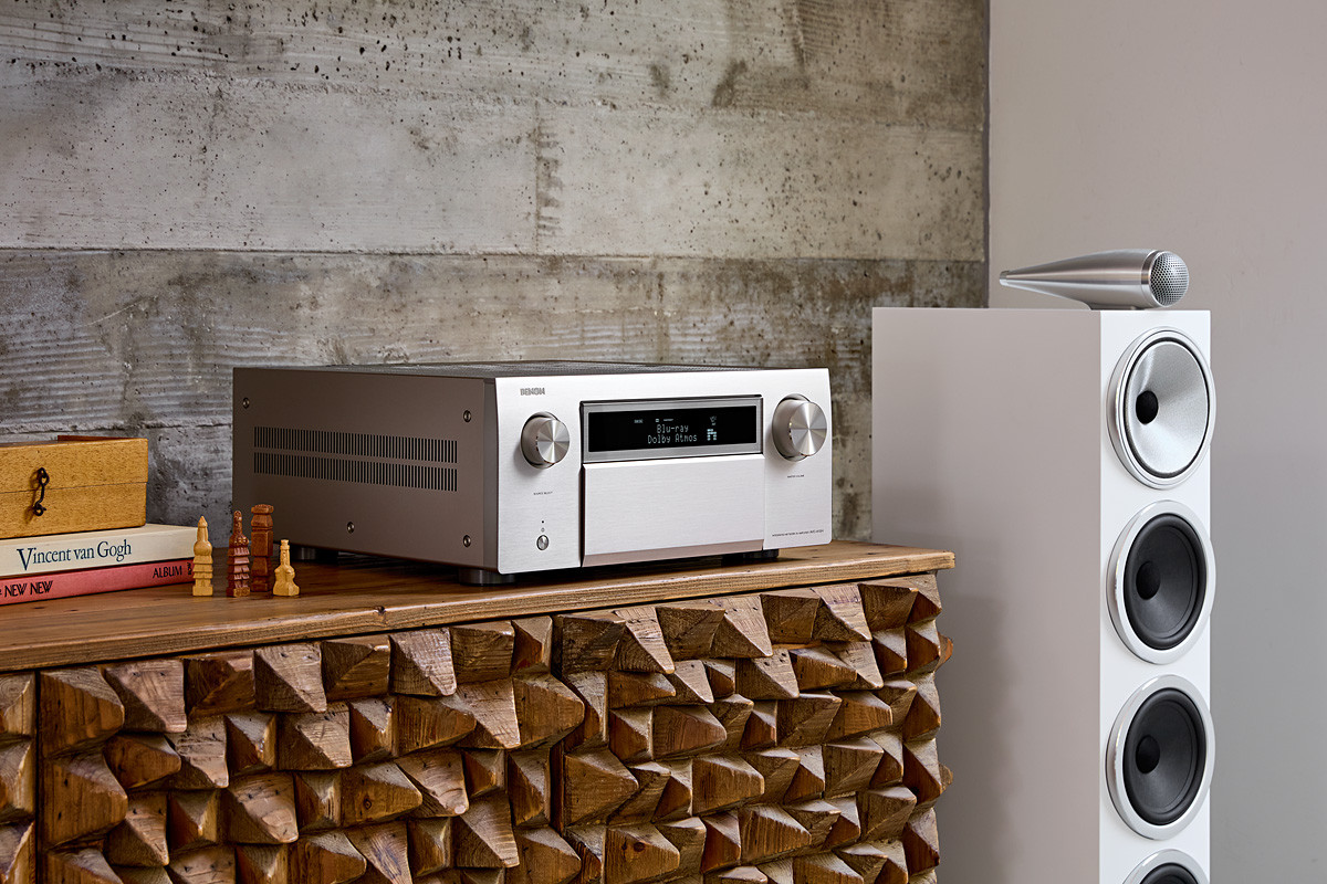 Denon AVC-A10H Premium Silver - amplituner wielokanałowy | outlet