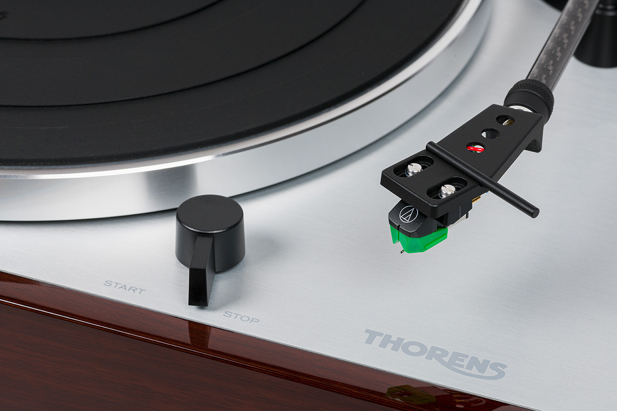 Thorens TD 402 DD Black High Gloss - gramofon analogowy