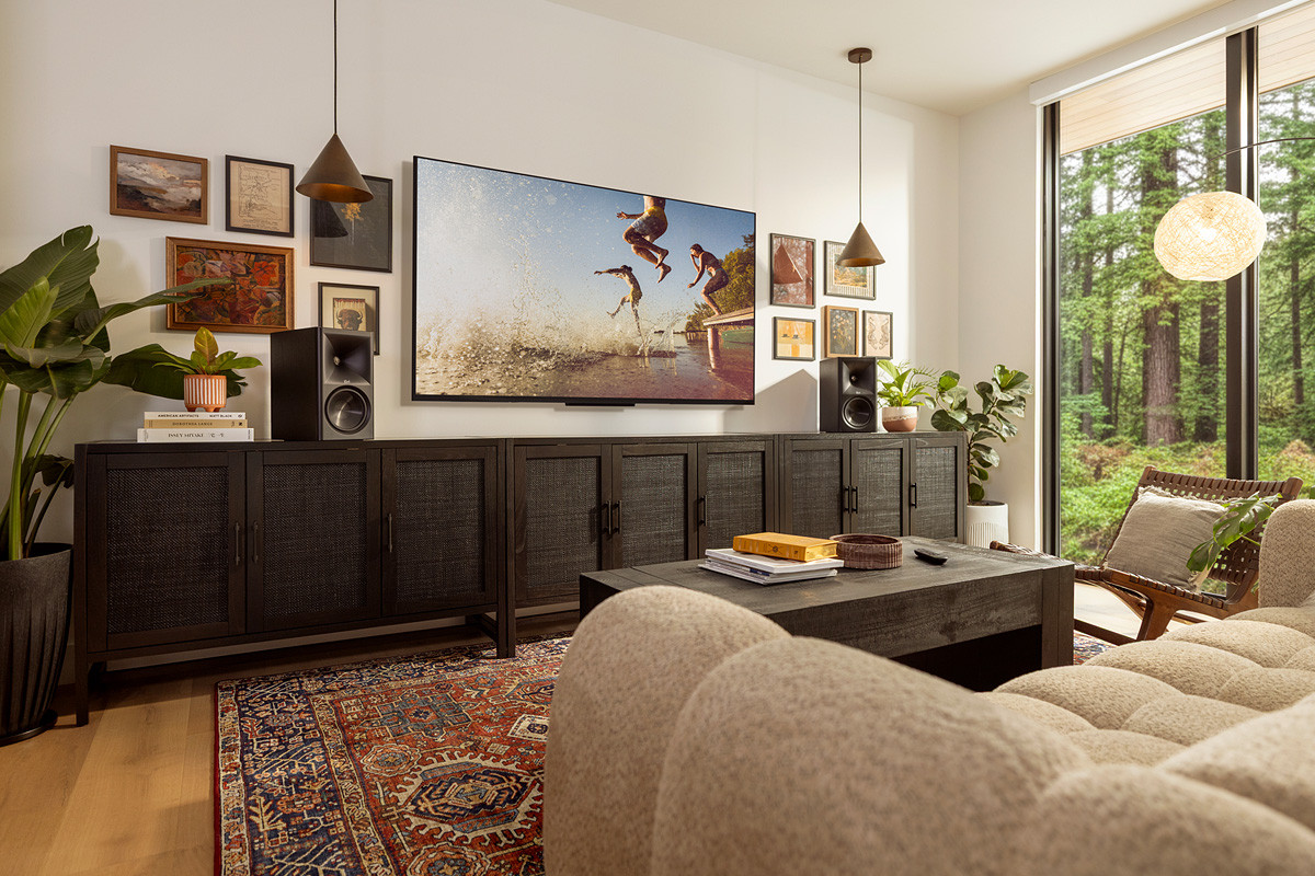 Klipsch The Sevens II Walnut - kolumny aktywne