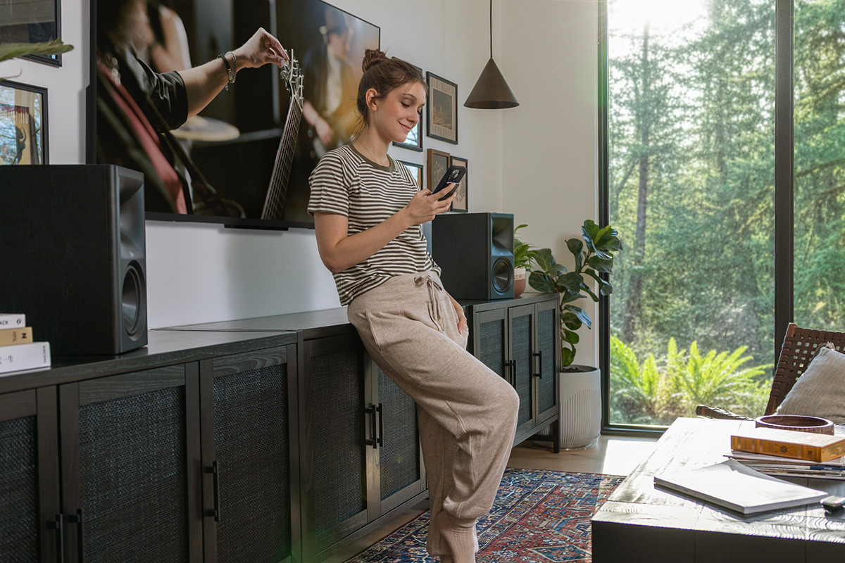 Klipsch The Sevens II Walnut - kolumny aktywne