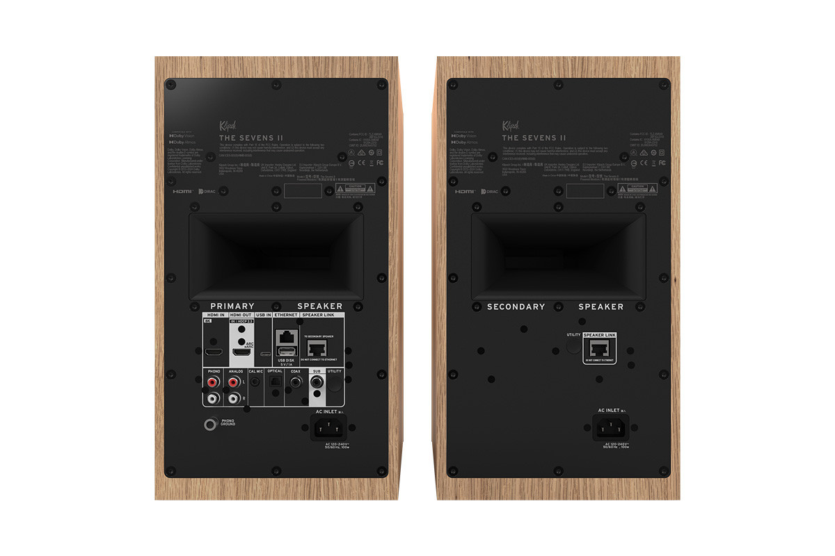 Klipsch The Sevens II Red Oak - kolumny aktywne