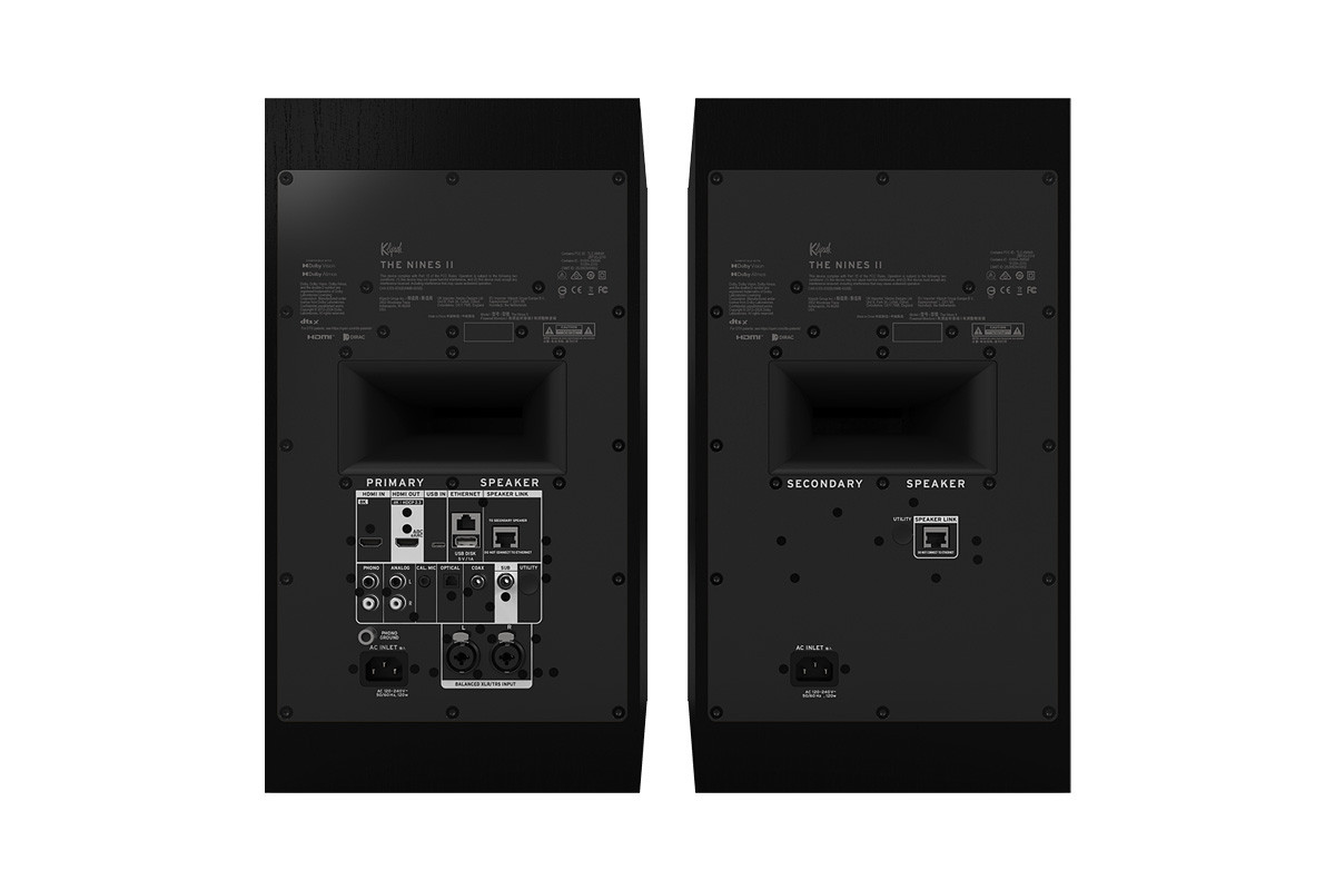 Klipsch The Nines II Ebony - kolumny aktywne