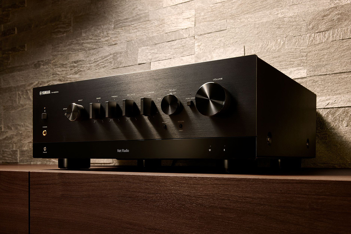 Yamaha R-N800A Silver - amplituner stereo | outlet