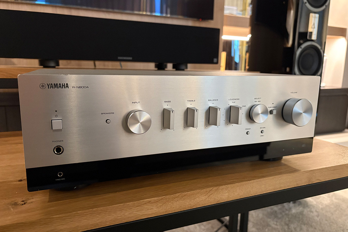 Yamaha R-N800A Silver - amplituner stereo | outlet
