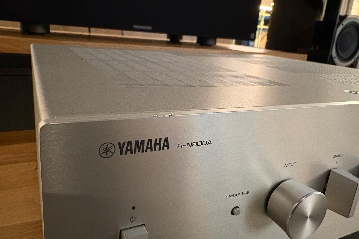 Yamaha R-N800A Silver - amplituner stereo | outlet