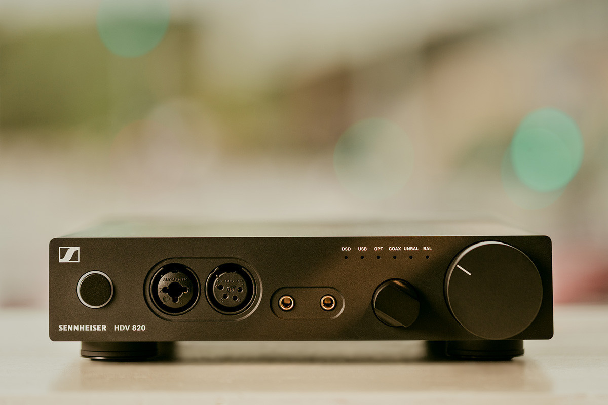 Sennheiser HDV 820 - wzmacniacz słuchawkowy z przetwornikiem DAC USB Sennheiser HDV 820 - wzmacniacz słuchawkowy z przetwornikiem DAC USB