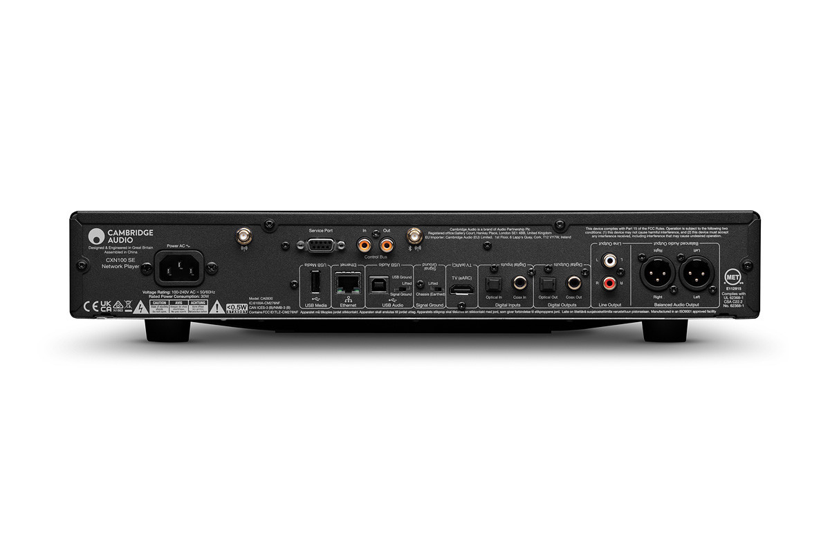 Cambridge Audio CXN100 SE Black Edition - sieciowy odtwarzacz audio