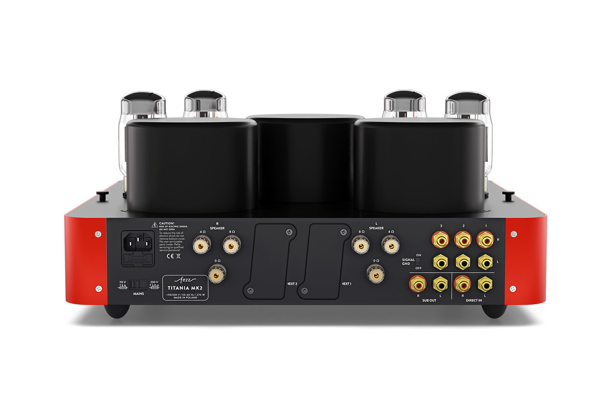 Fezz Titania EVO MK2 Burning Red - wzmacniacz lampowy