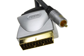 Profigold PGV512 - przewód Scart/1xRCA o długości 1,5 m