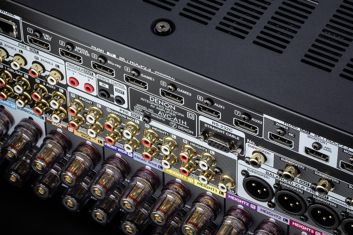 Denon AVC-A1H Black - amplituner wielokanałowy Denon AVC-A1H Black - amplituner wielokanałowy