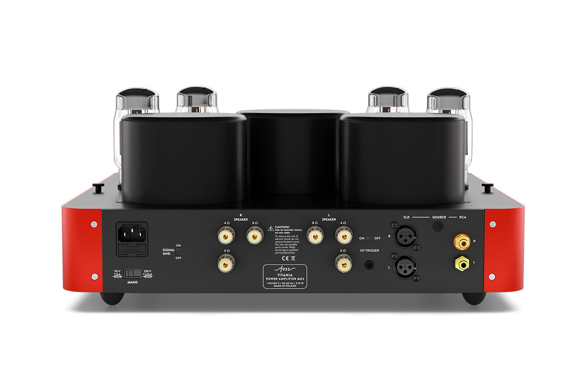 Fezz Titania Power Amplifier EVO MK2 Burning Red - wzmacniacz | końcówka mocy