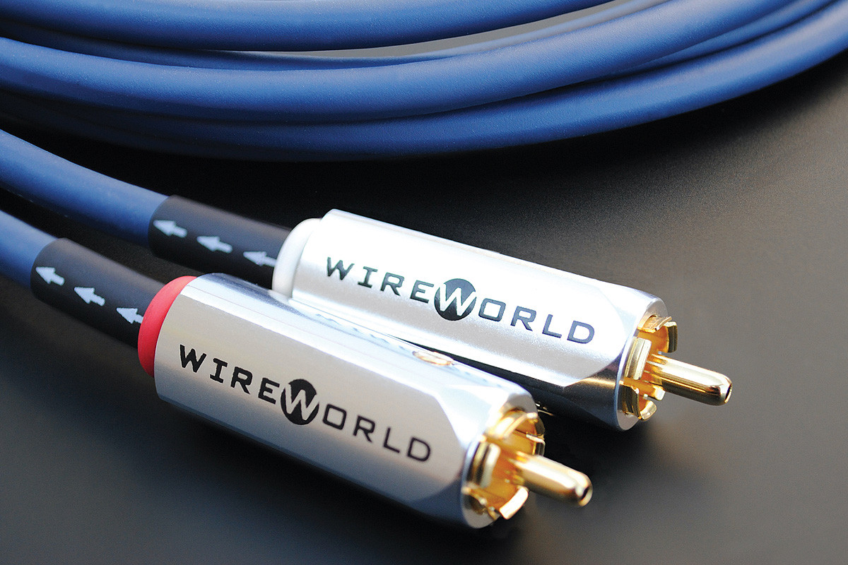 Wireworld Luna™ 10 | LUI-G 10/1 - przewód 2xRCA/2xRCA | interkonekt stereo z żyłą uziemiającą o długości 1 m