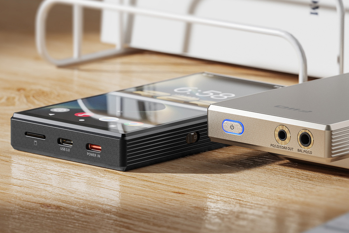 FiiO M33 Dark Blue - przenośny odtwarzacz audio