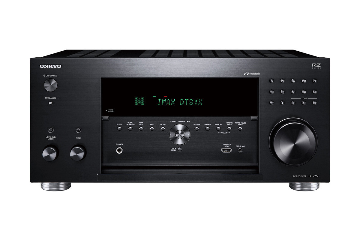 Onkyo TX-RZ50 Black - amplituner wielokanałowy