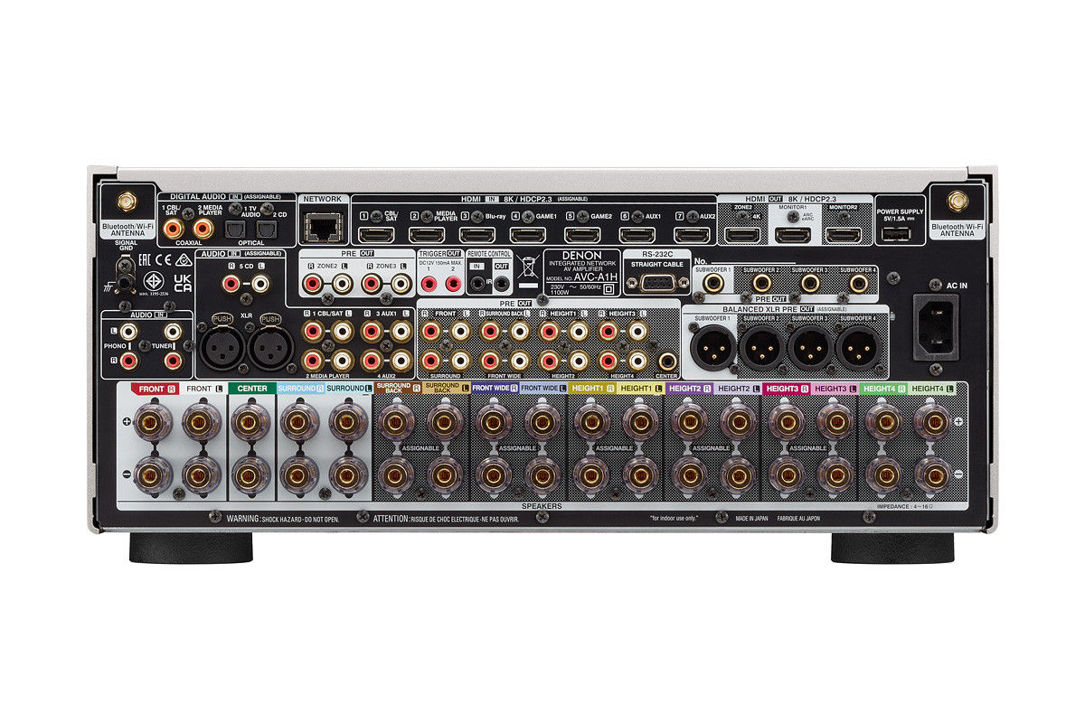 Denon AVC-A1H Premium Silver - amplituner wielokanałowy Denon AVC-A1H Premium Silver - amplituner wielokanałowy