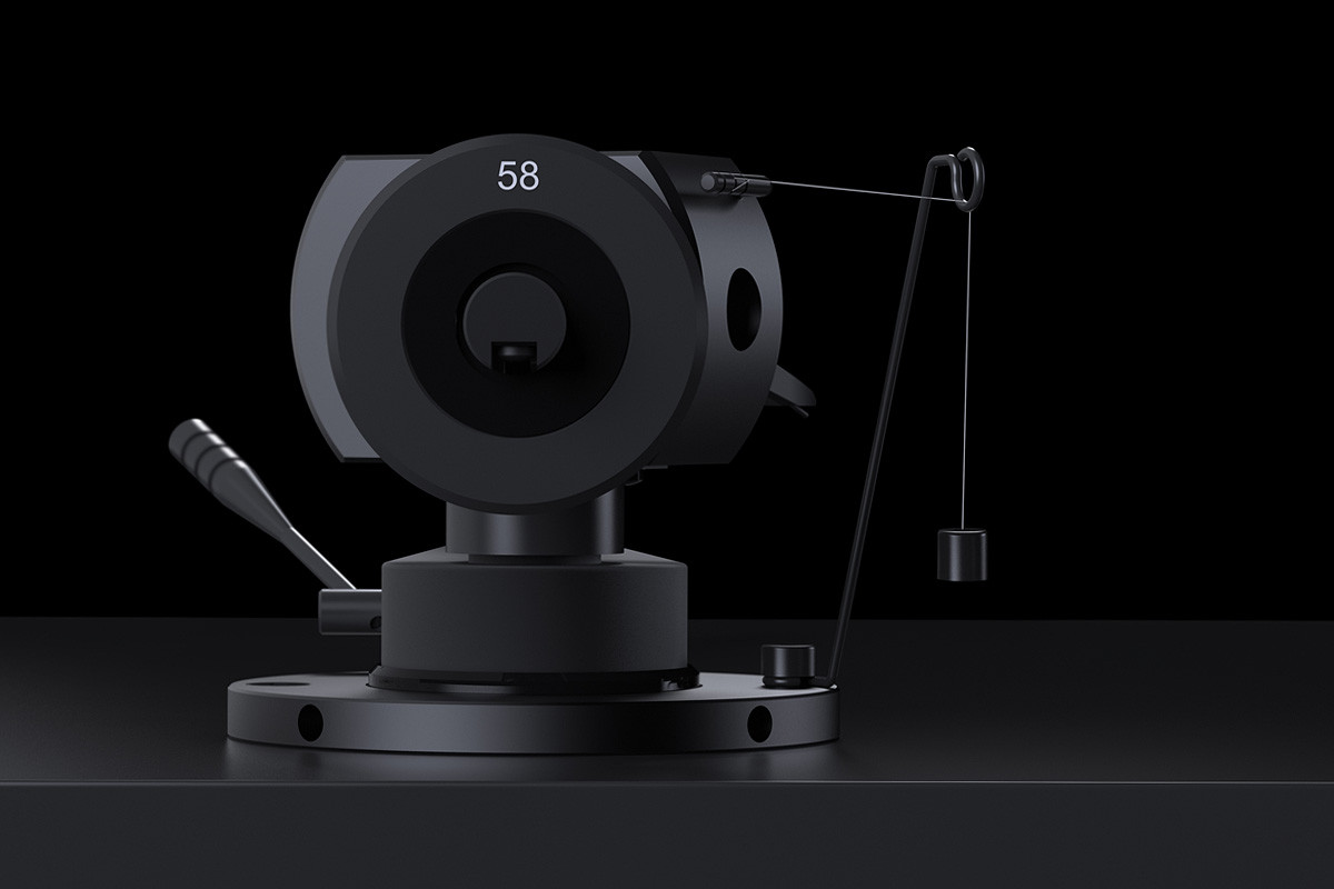 Pro-Ject Debut PRO S Balanced Satin Black - gramofon analogowy