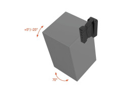 Vogel's SWM 3021 Black - uniwersalny uchwyt do kolumn