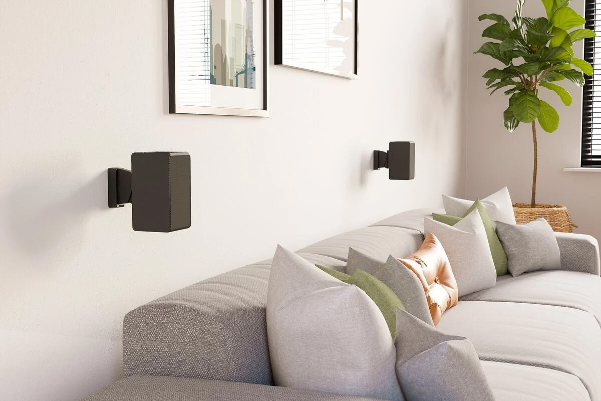 Vogel's SWM 3021 Black - uniwersalny uchwyt do kolumn