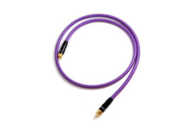Melodika Purple MDCX10 - przewód 1xRCA/1xRCA typu coaxial o długości 1 m