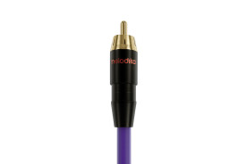 Melodika Purple MDCX25 - przewód 1xRCA/1xRCA typu coaxial o długości 2,5 m