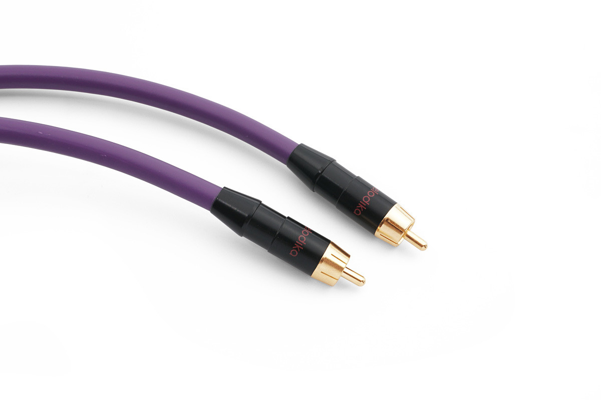 Melodika Purple MDCX150 - przewód 1xRCA/1xRCA typu coaxial o długości 15 m