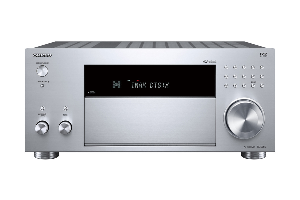 Onkyo TX-RZ50 Silver - amplituner wielokanałowy