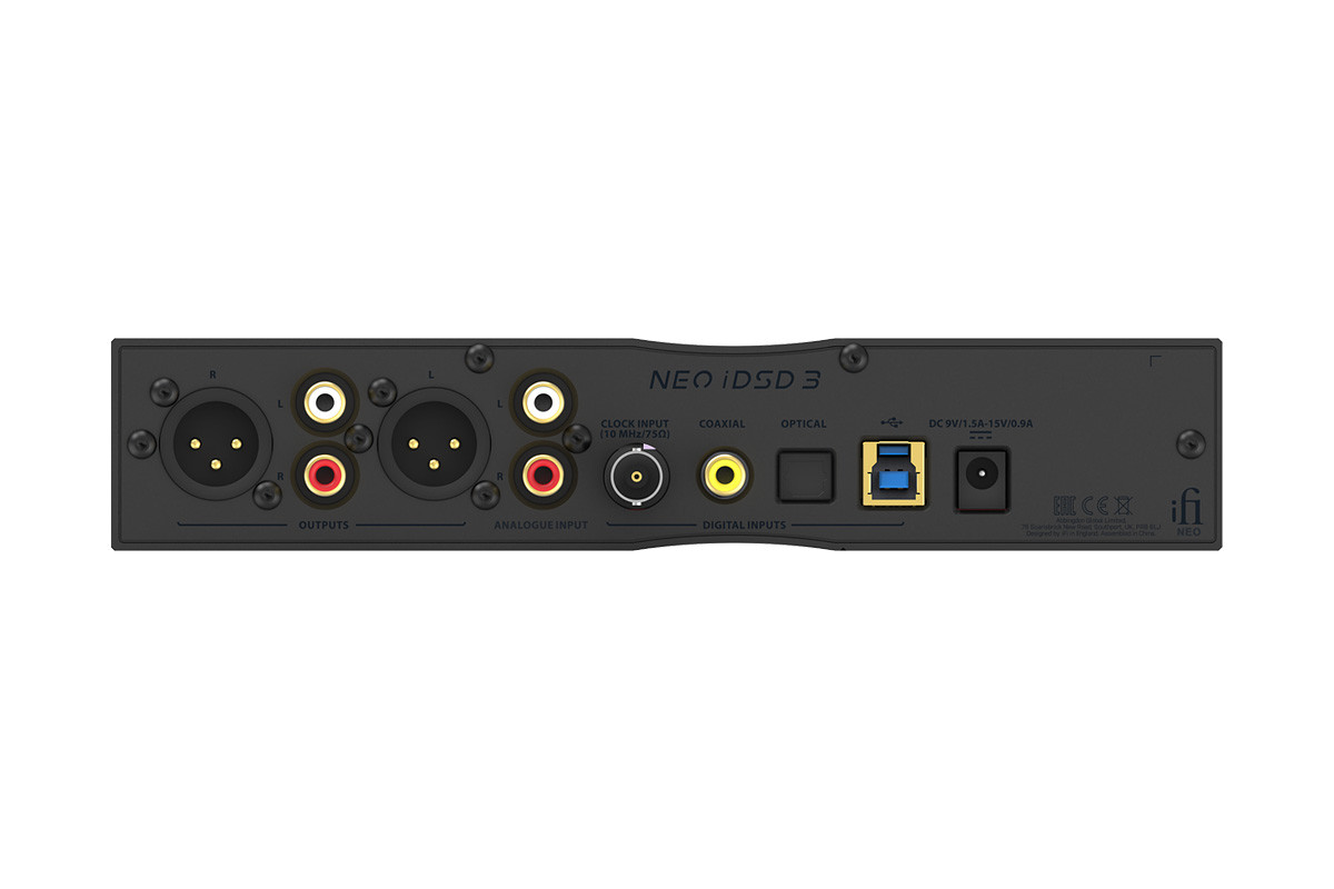 iFi audio NEO iDSD 3 - przetwornik cyfrowo-analogowy DAC USB ze wzmacniaczem słuchawkowym