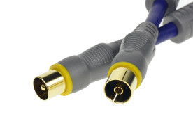 Techlink WiresNX 690115 - przewód antenowy wtyk TV/gniazdo TV o długości 5 m