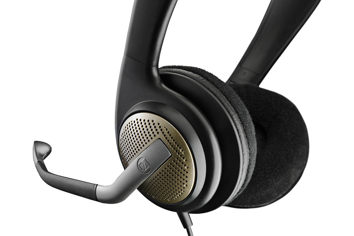 Sennheiser PC 166 USB - słuchawki multimedialne z mikrofonem